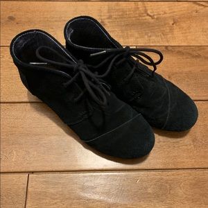 TOMS Desert Wedge Bootie